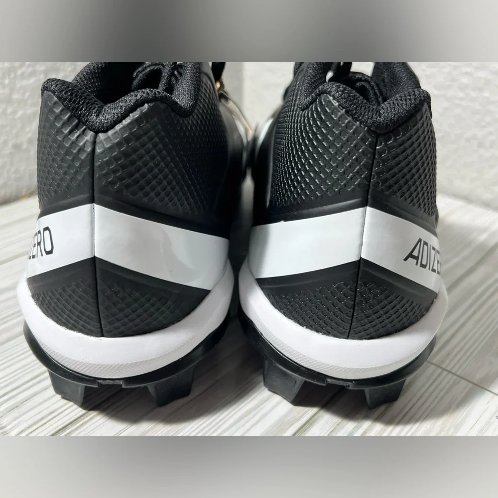 Adidas‎ Adizero impact .2 molded rubber men’s football cleats IF5102 black 11.5